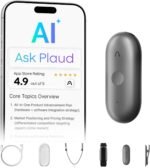 Plaud NotePin S AI Voice Recorder – Wearable AI Notetaker with Transcription & Summary for Meetings, Interviews and Work | Limited-Time Deal