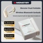 AC530 Bi-folding Open-Ear Sports Headset Wireless Bluetooth Earphones Comfortable Wear Running Headphones with Mic - Image 5