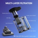Mattress Vacuum Cleaner with UV-C Light – Powerful Bed & Sofa Vacuum for Dust, Pet Hair & Upholstery Deep Cleaning - Image 5