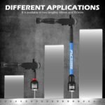 80-Piece Premium Magnetic Impact Nut Driver Set Metric & SAE with Socket Adapters, Bit Holder, Wing Nut Driver, Universal Sockets, Quick Release Extension, Power Bits - Image 15